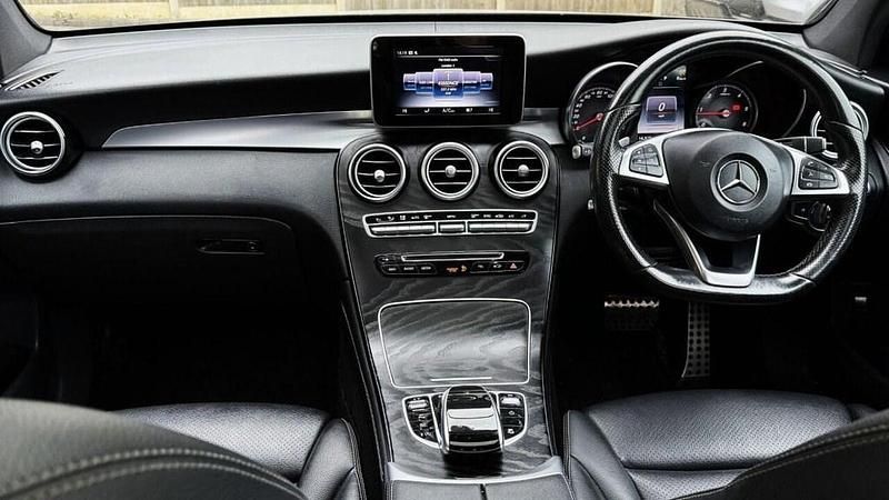 Used Mercedes GLC220 AMG Line Premium 2017 Black Coupe