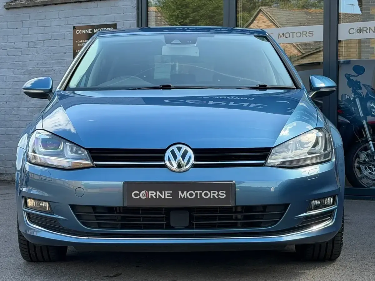 Used VW Golf VII GT 140 HP (102 kW) 2013 Blue Hatchback