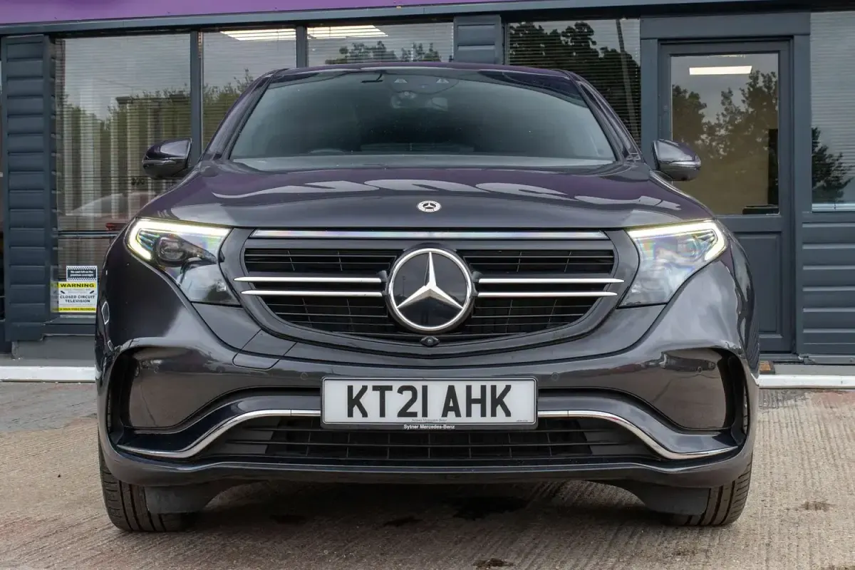 Used Mercedes EQC400 AMG line 300 kW (408 HP) 2021 Grey SUV