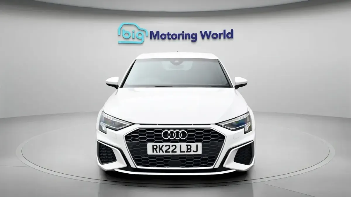 Used Audi A3 Sportback S-Line 2022 White Hatchback