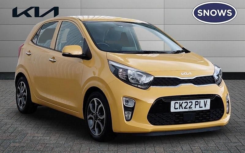 Yellow Used 2022 Kia Picanto 3 Hatchback | £13,299 (Fair price) - Image 1/4
