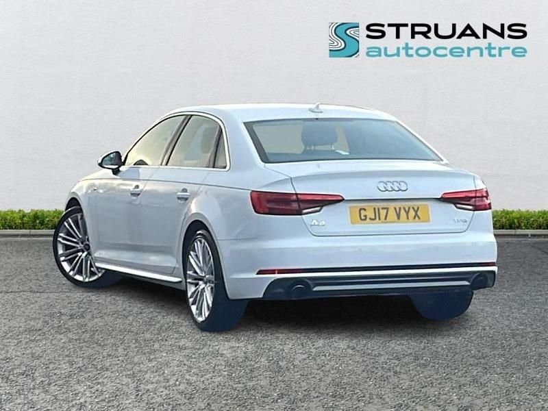 Used Audi A4 S-Line 190 HP (139 kW) 2017 White Sedan