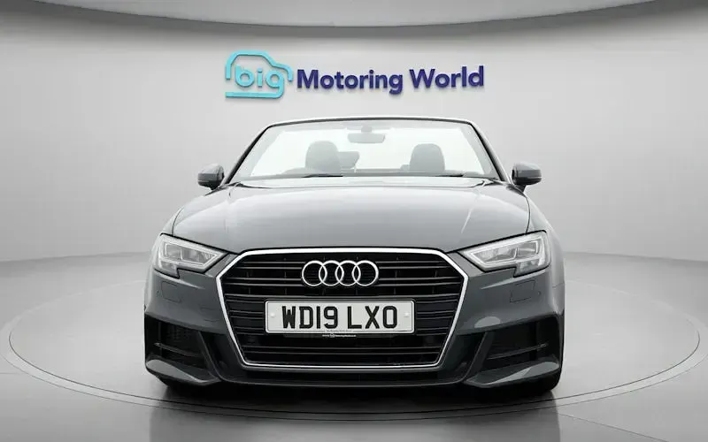 Used Audi A3 Cabriolet S-Line 150 HP (110 kW) 2019 Grey Cabriolet