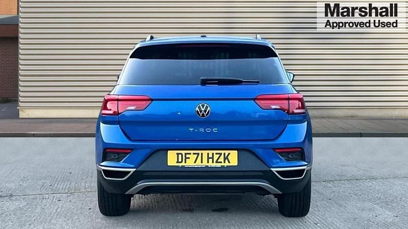 Used VW T-Roc Active 110 HP (80 kW) 2022 Blue SUV