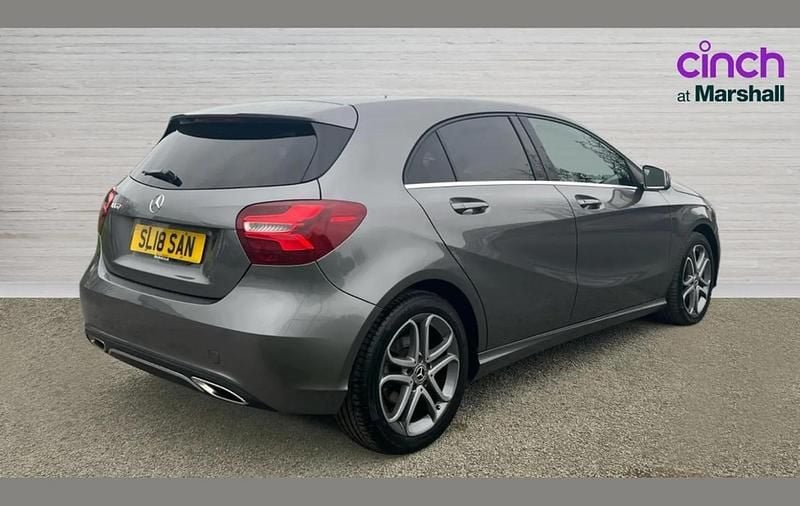 Used Mercedes A160 Sport Edition 101 HP (74 kW) 2018 Grey Hatchback