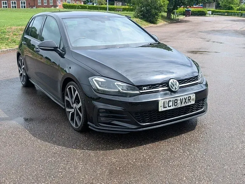 Used VW Golf VII R-line 2018 Black Hatchback
