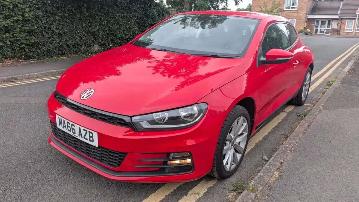 Used VW Scirocco 125 HP (91 kW) 2016 Red Coupe