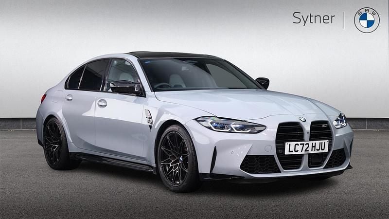 Grey Used 2022 BMW M3 Competition Edition | £64,000 (Fair price) - Image 1/4