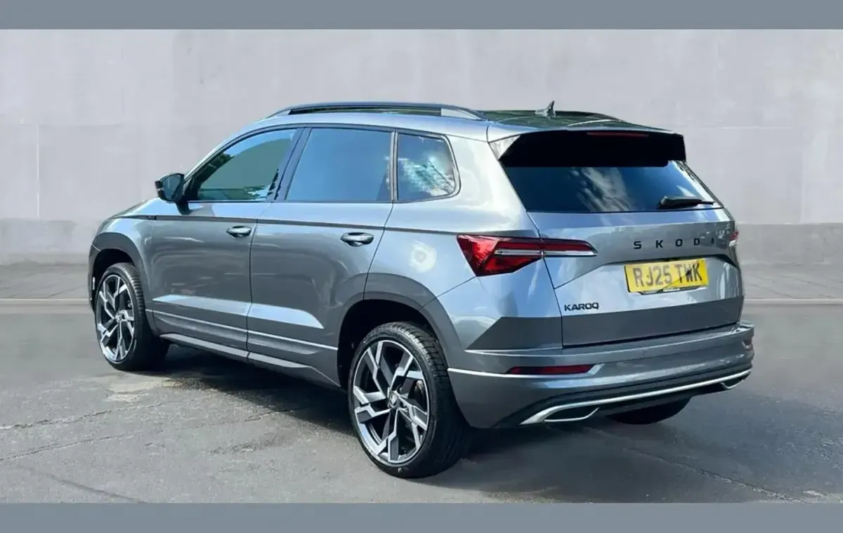 Used Skoda Karoq SportLine 150 HP (110 kW) 2025 Grey SUV