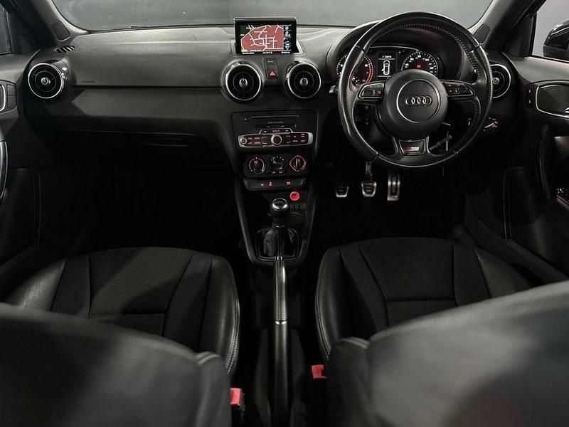 Used Audi A1 Sportback S-Line 125 HP (91 kW) 2015 Black Hatchback