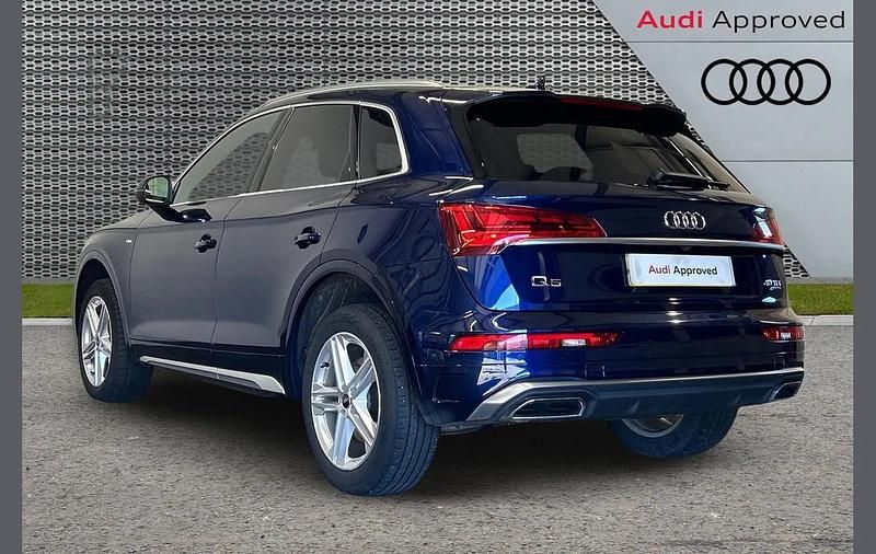 Used Audi Q5 S-Line 200 HP (147 kW) 2024 Blue SUV