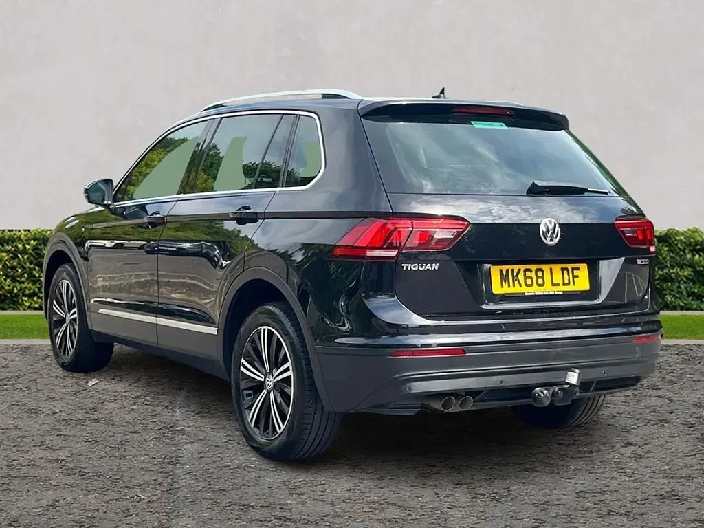 Używany VW Tiguan SE 2018 Czarny SUV