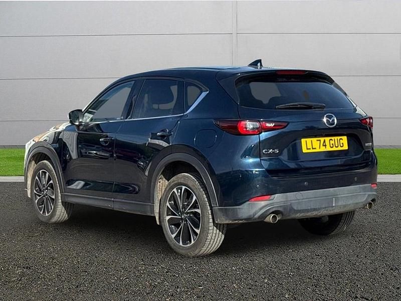 Second-hand Mazda CX-5 Exclusive-Line 165 CP (121 kW) 2024 Albastru SUV