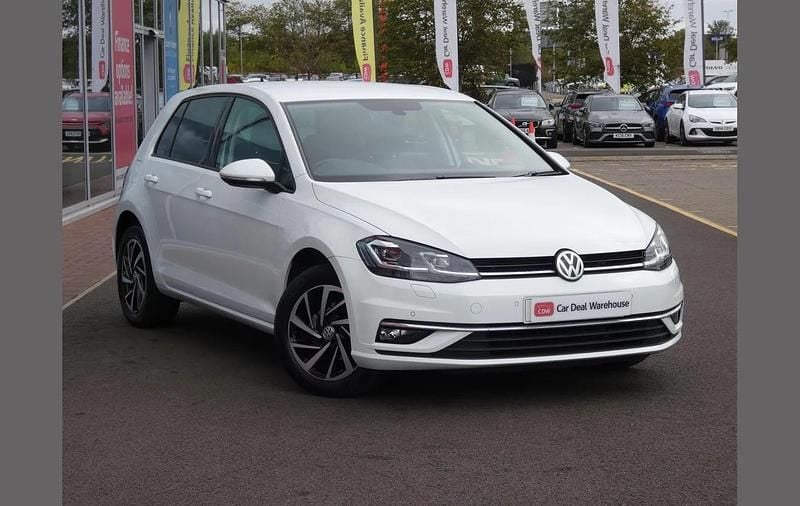 White Used 2020 VW Golf VIII Edition Hatchback | £14,999 (Fair price) - Image 1/4