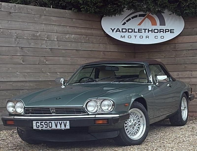 Used Jaguar XJS 284 HP (208 kW) 1990 Green Cabriolet