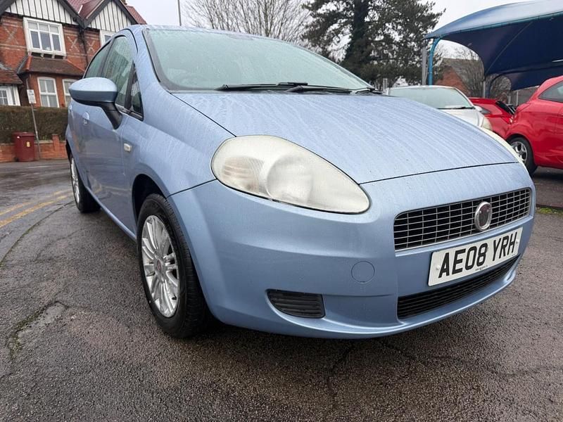 Used Fiat Grande Punto 77 HP (56 kW) 2008 Blue Hatchback