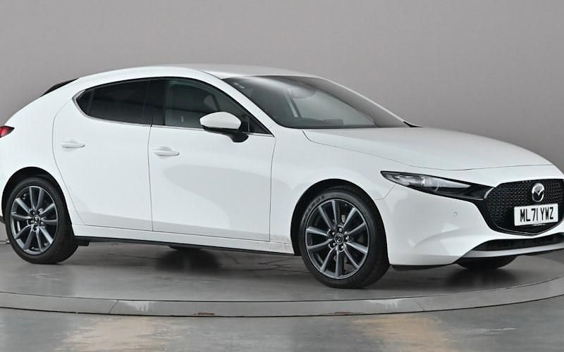White Used 2021 Mazda 3 Inclusive Hatchback | £16,249 (Fair price) - Image 1/4
