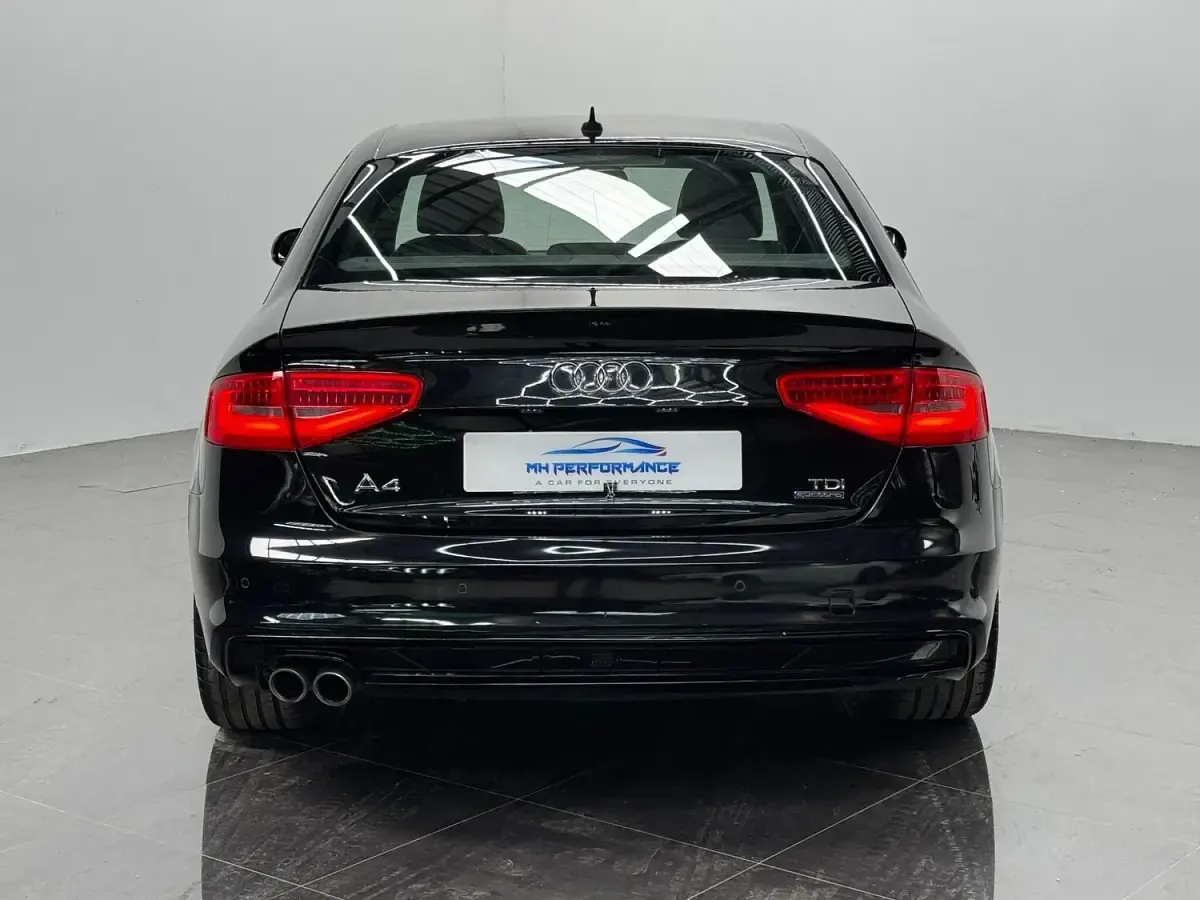 Used Audi A4 Black Edition 177 HP (130 kW) 2015 Black Sedan
