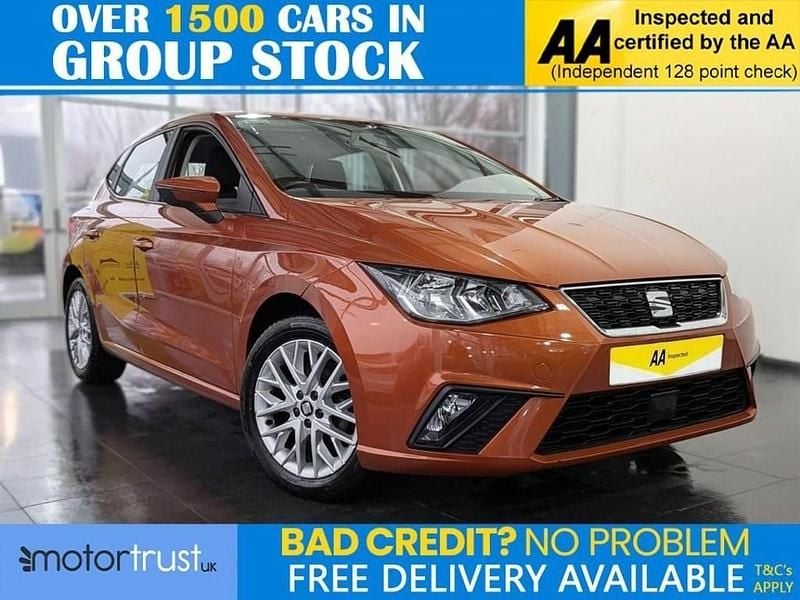 Orange Used 2019 Seat Ibiza SE Technology Hatchback | £11,000 (Good price) - Image 1/2