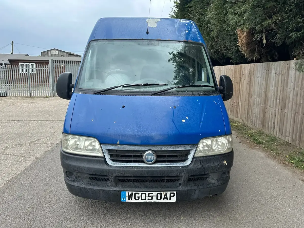 Used Fiat Ducato 2005 Blue Van