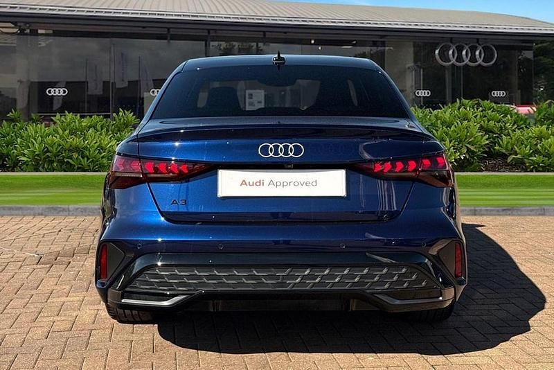 Used Audi A3 S-Line 150 HP (110 kW) 2025 Blue Sedan