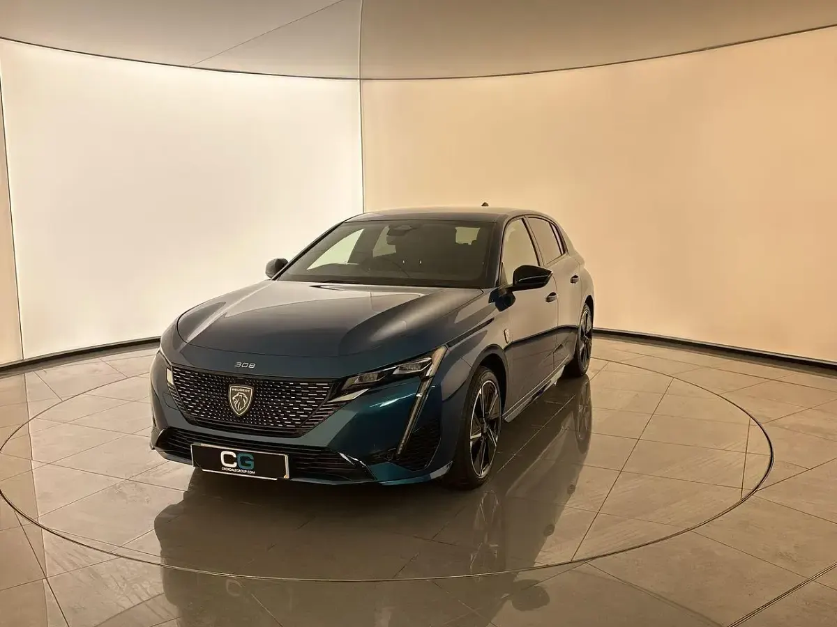 Used Peugeot e-308 GT 113 kW (154 HP) 2024 Blue Hatchback