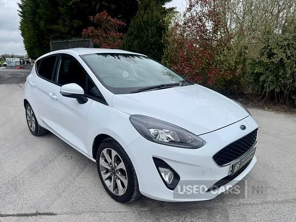 Used Ford Fiesta Trend 2020 White Hatchback