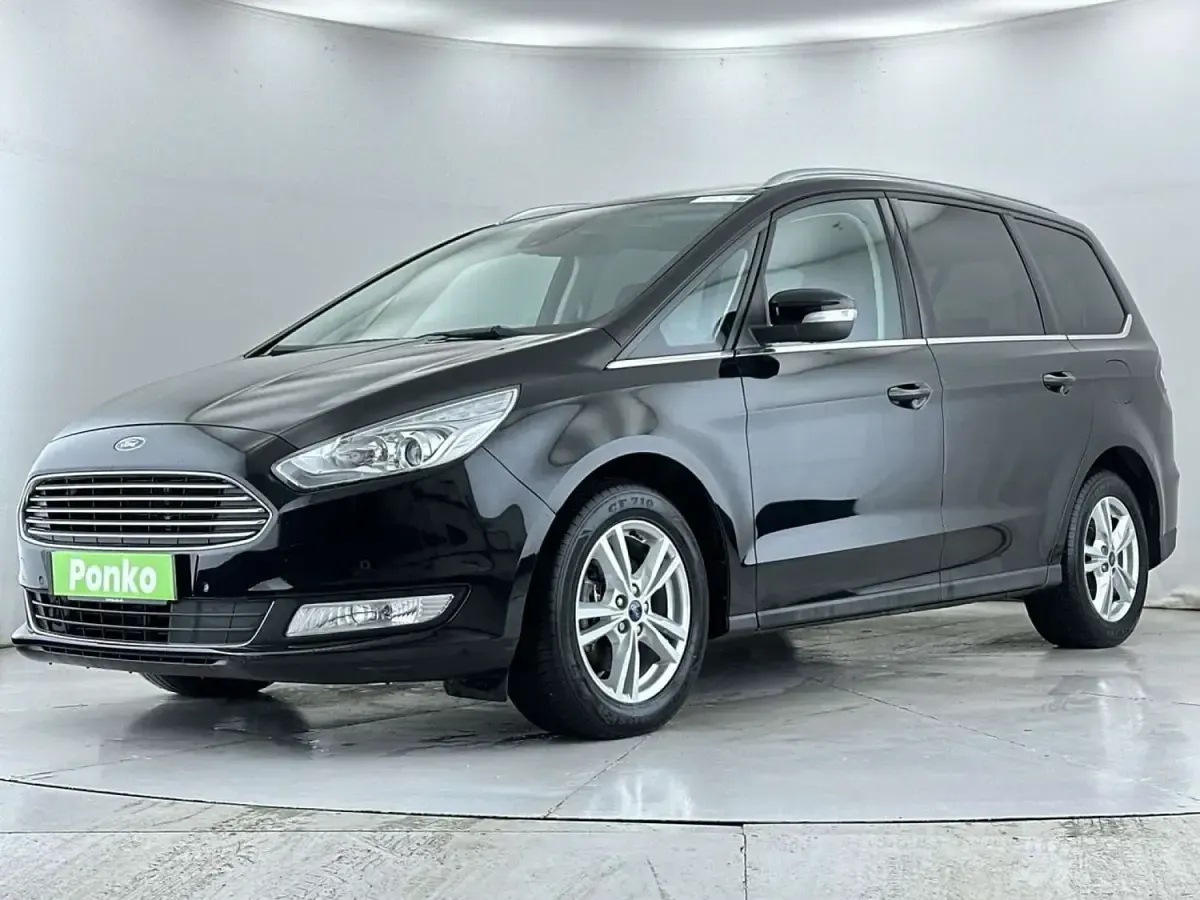 Begagnad Ford Galaxy Titanium 2018 Svart Minibuss