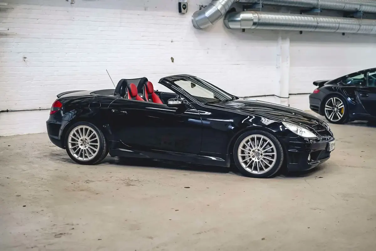 Used Mercedes SLK55 AMG AMG 2005 Black Cabriolet