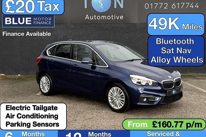 Used BMW 216 Active Tourer Luxury Line 116 HP (85 kW) 2015 MPV