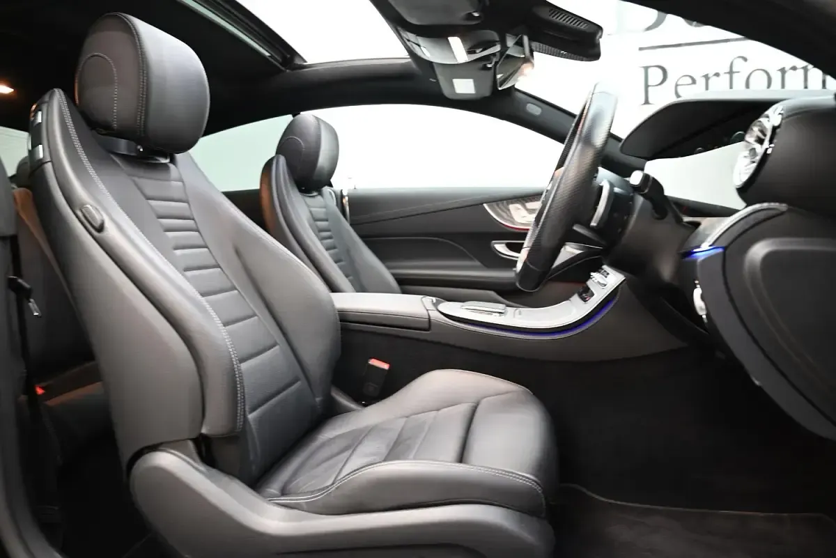 Used Mercedes E400 AMG line 2023 Black Coupe