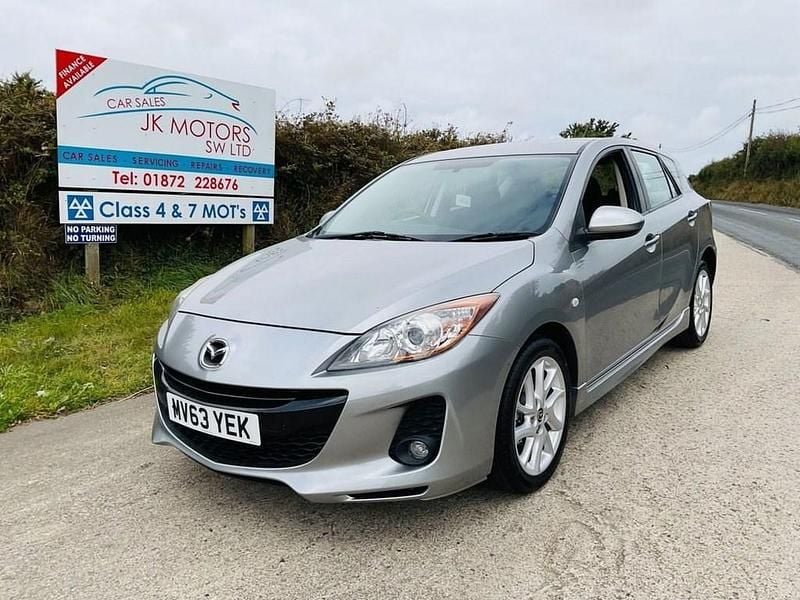 Silver Used 2013 Mazda 3 Hatchback | £4,295 (Fair price) - Image 1/3