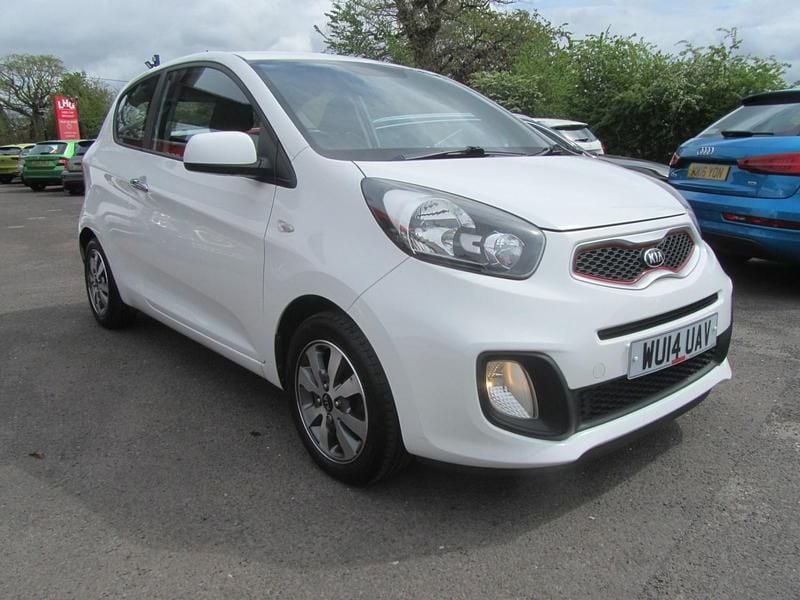 Used Kia Picanto 2014 White Hatchback