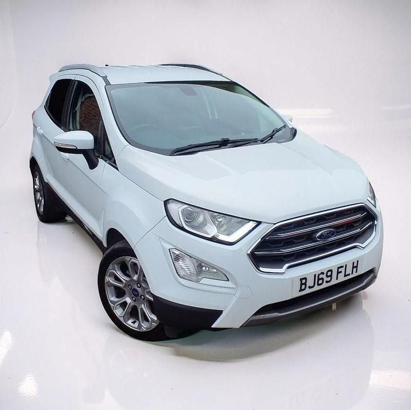Used Ford Ecosport Titanium 125 HP (91 kW) 2019 White SUV