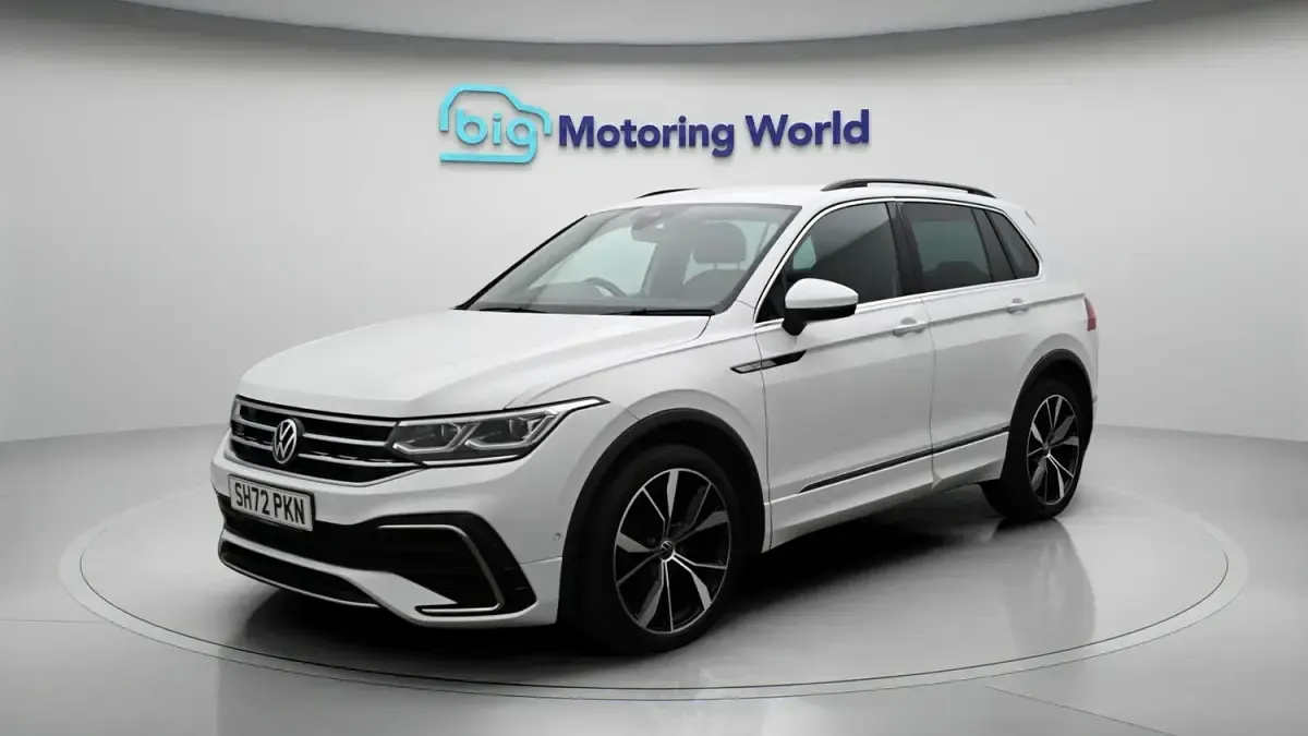 Used VW Tiguan R-line 150 HP (110 kW) 2023 White SUV