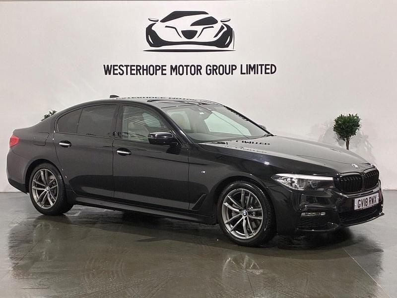 Used BMW 520 M Sport 2018 Black Sedan