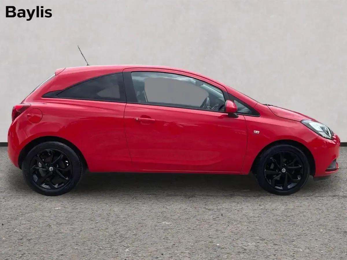 Used Vauxhall Corsa 74 HP (54 kW) 2019 Red Hatchback