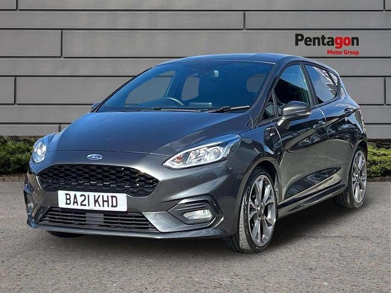 Used Ford Fiesta ST-Line X 123 HP (90 kW) 2021 Grey Hatchback