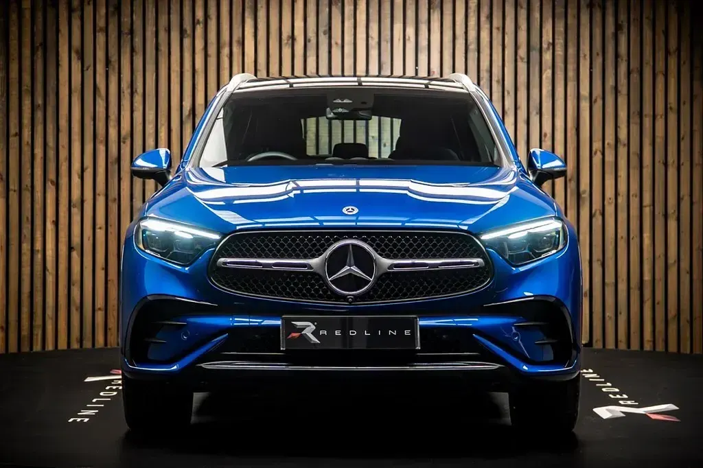 Used Mercedes GLC300e AMG line 2023 Blue SUV