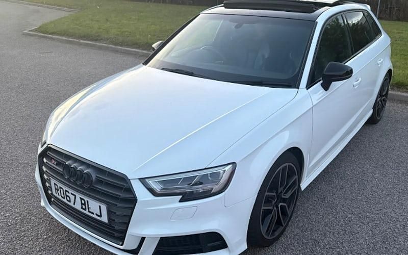White Used 2017 Audi S3 Sportback Comfort Hatchback | £18,399 - Image 1/1
