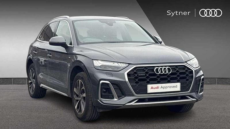 Grey Used 2022 Audi Q5 S-Line SUV | £33,500 (Fair price) - Image 1/4