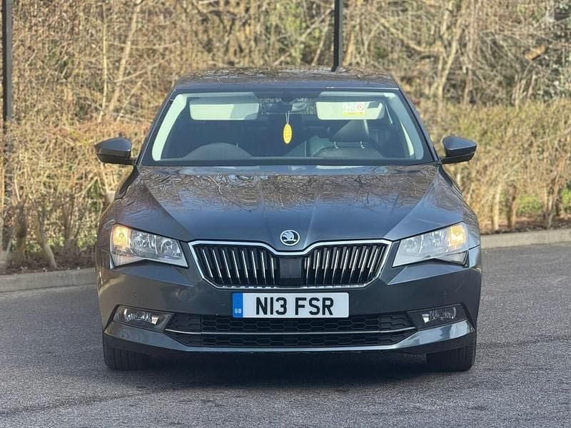 Used Skoda Superb SE Technology 118 HP (86 kW) 2016 Grey Hatchback
