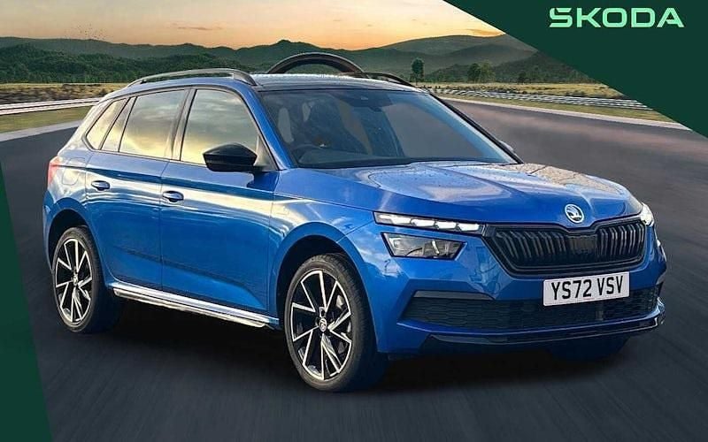 Blue Used 2022 Skoda Kamiq Monte Carlo SUV | £18,790 (Fair price) - Image 1/4