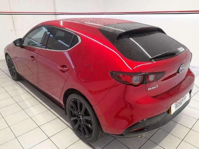 Begagnad Mazda 3 Inclusive 180 HK (132 kW) 2020 Röd Halvkombi