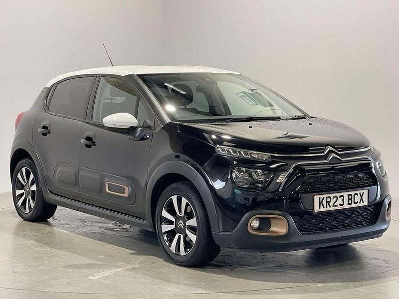Black Used 2022 Citroën C3 PureTech Hatchback | £10,499 (Fair price) - Image 1/4