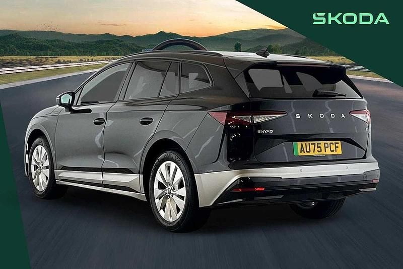 Used Skoda Enyaq iV SE L 150 kW (204 HP) 2025 Black SUV