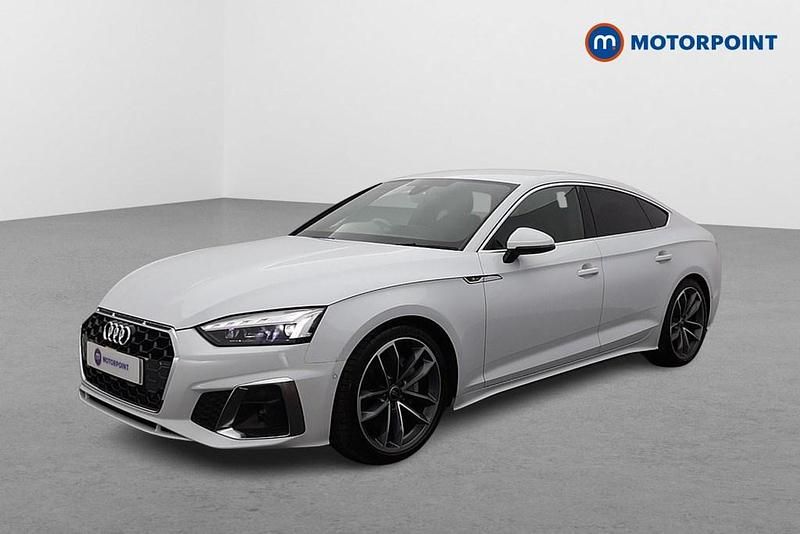 Used Audi A5 S-Line 2024 White Hatchback