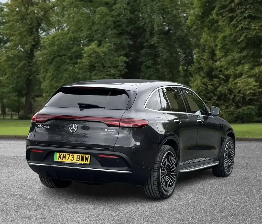Used Mercedes EQC400 AMG line 300 kW (408 HP) 2023 Grey SUV