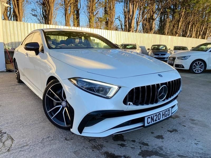 Used Mercedes CLS53 AMG AMG line 2020 White Sedan
