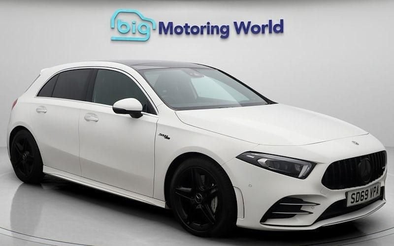 Used 2023 Mercedes A35 AMG Premium Plus Hatchback | £25,300 (Super price) - Image 1/4